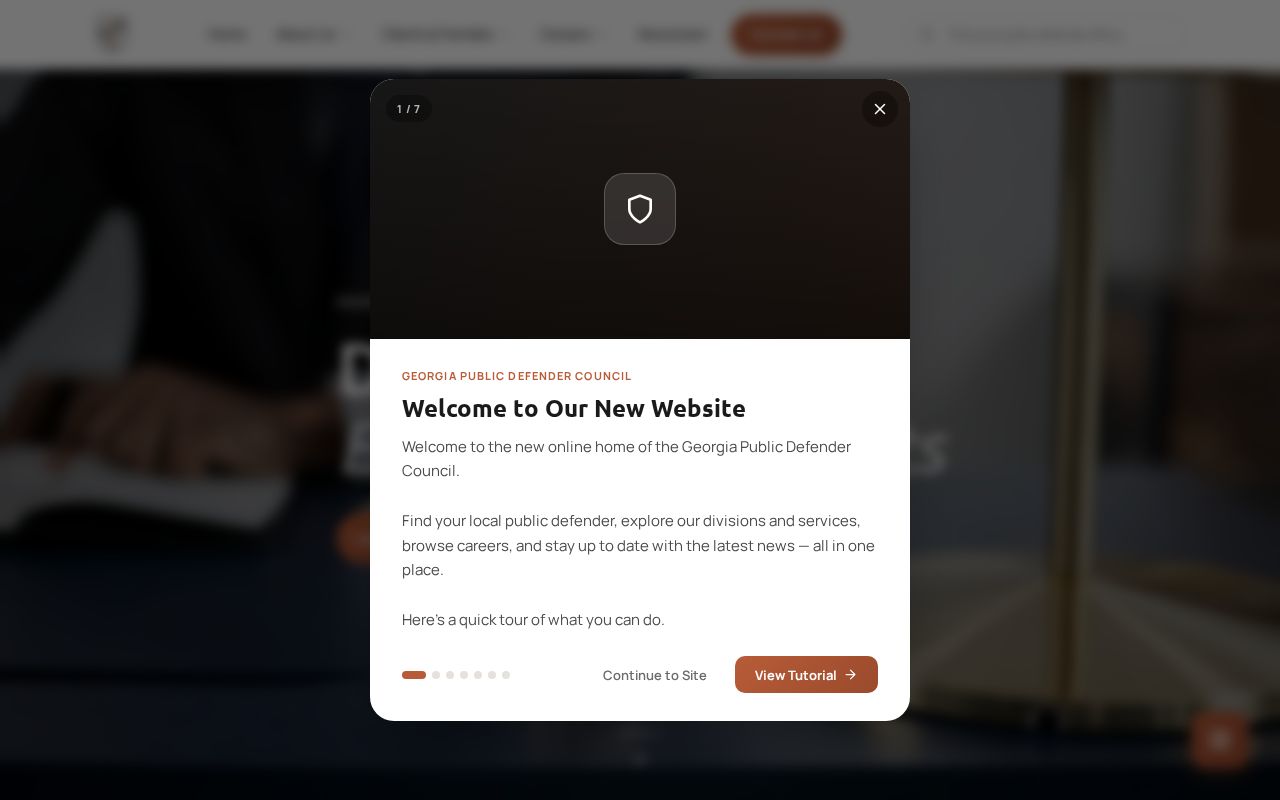 Georgia Public Defender Council official website